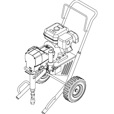 SprayTech GPX Gas Airless Sprayer Parts